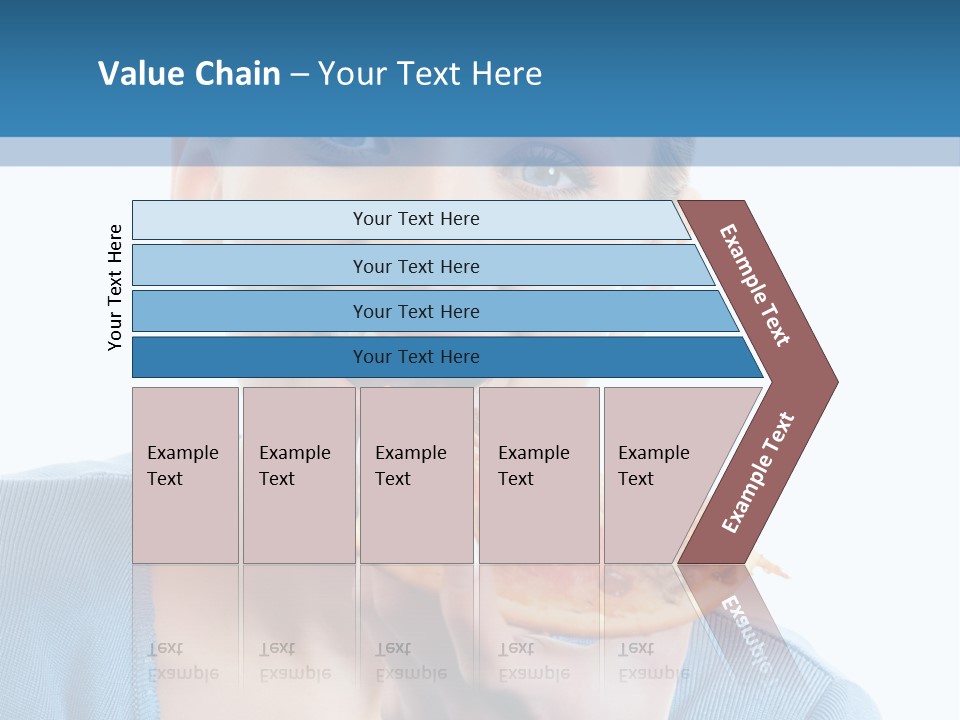 Diet White Only PowerPoint Template