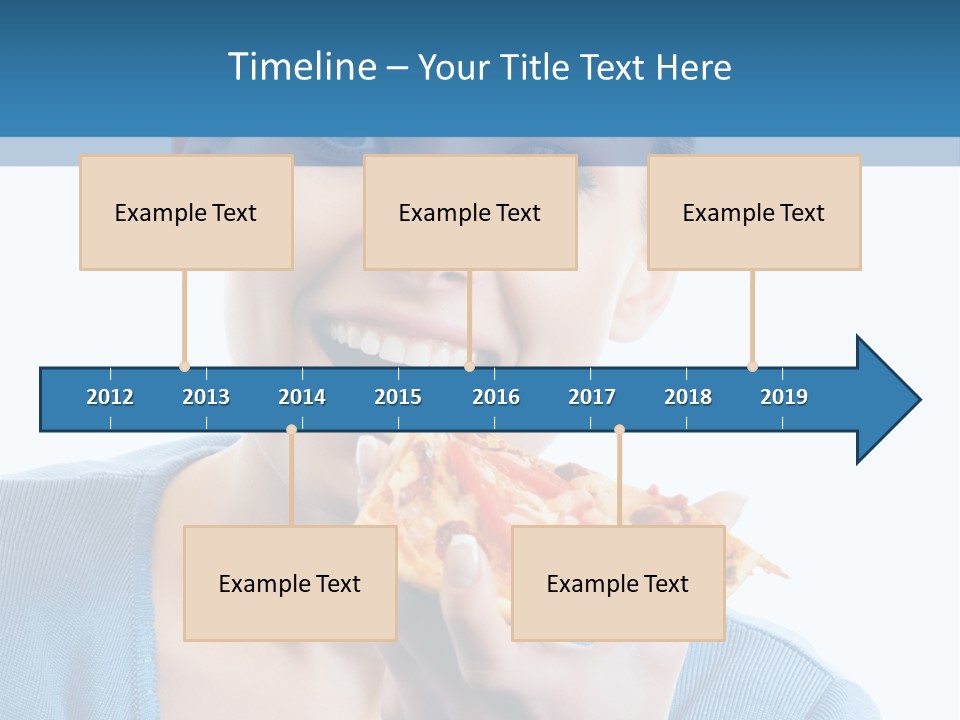 Diet White Only PowerPoint Template