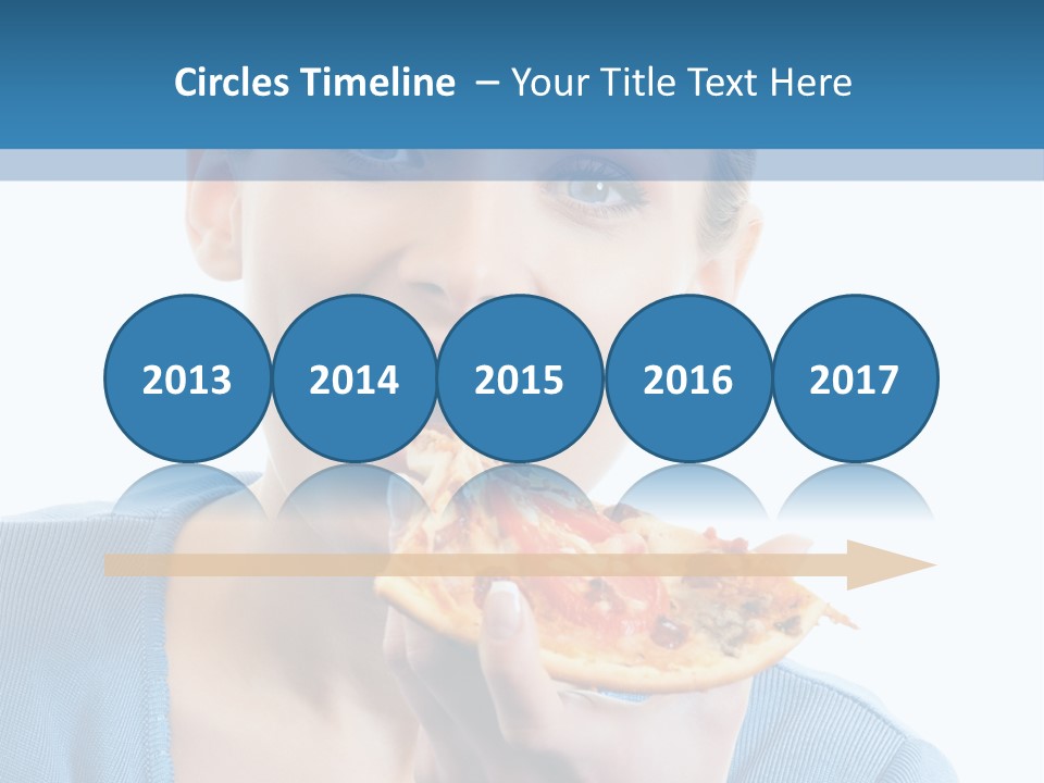 Diet White Only PowerPoint Template