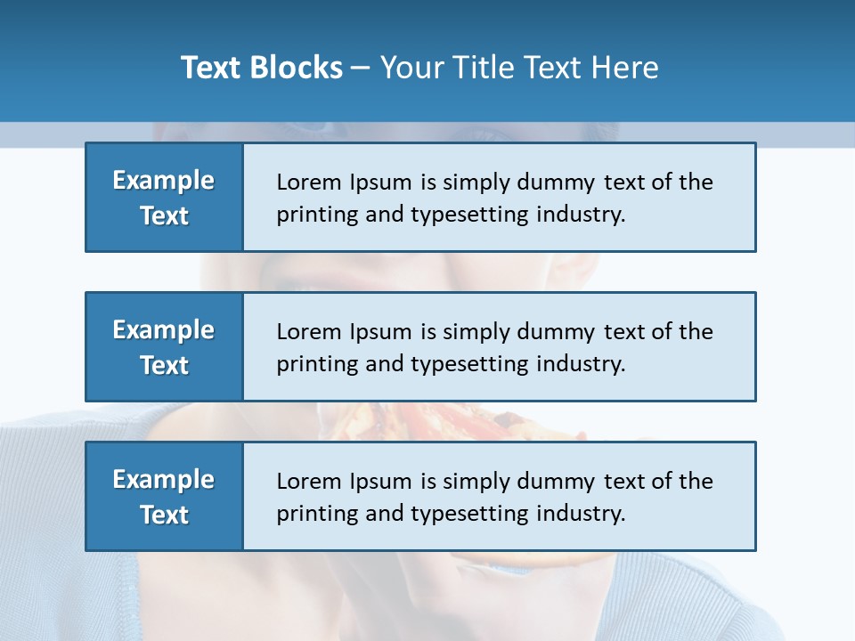 Diet White Only PowerPoint Template