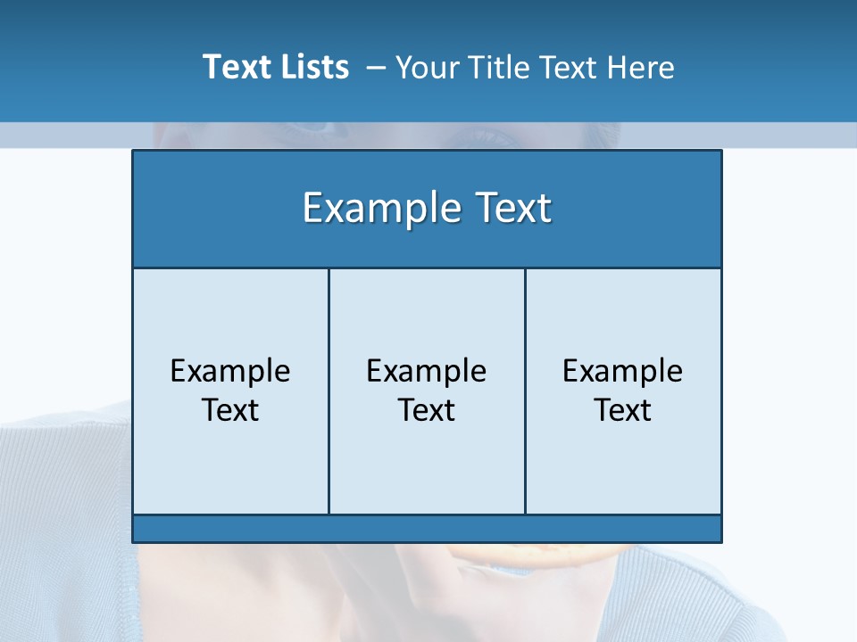 Diet White Only PowerPoint Template