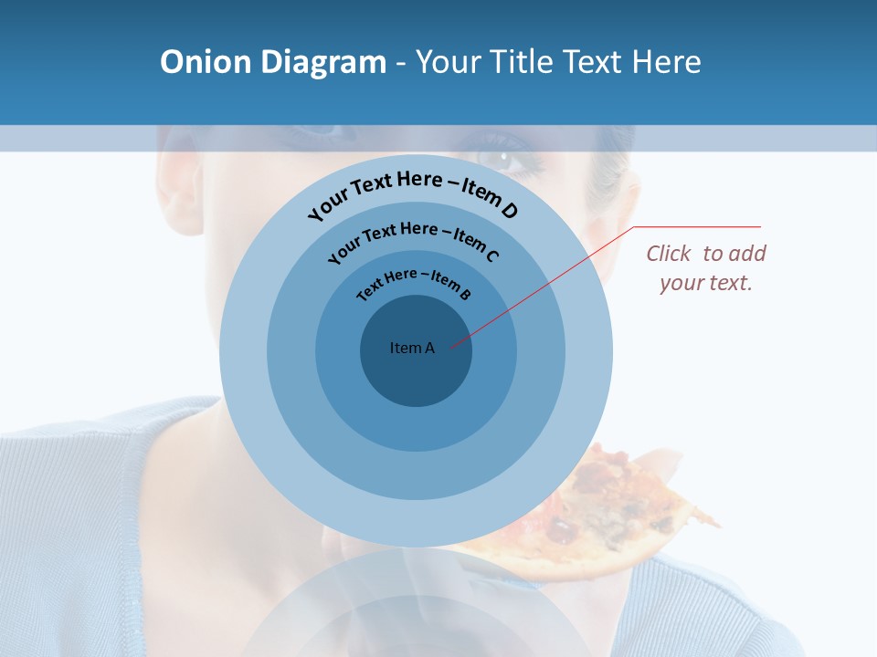 Diet White Only PowerPoint Template