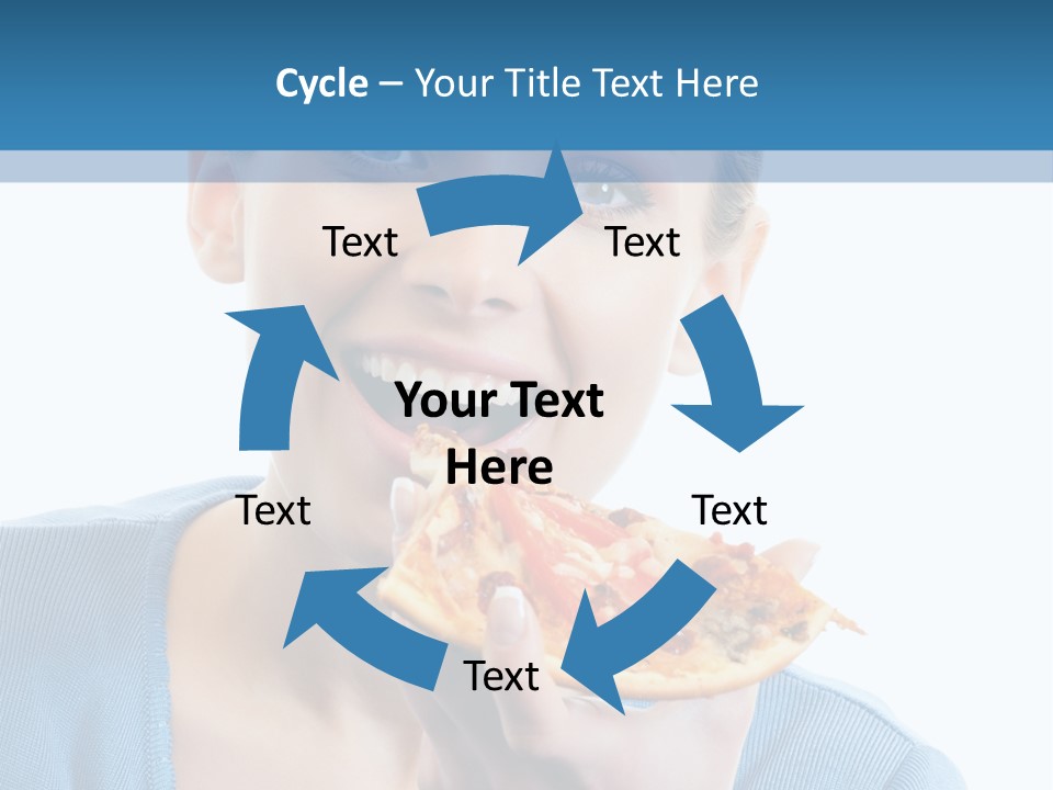 Diet White Only PowerPoint Template