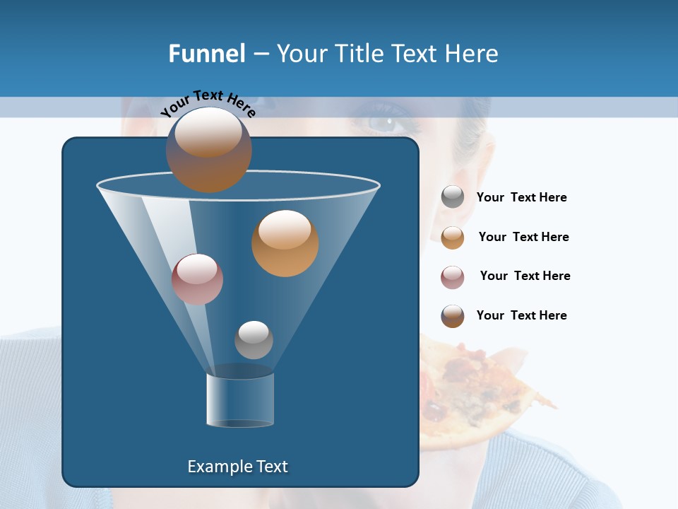 Diet White Only PowerPoint Template
