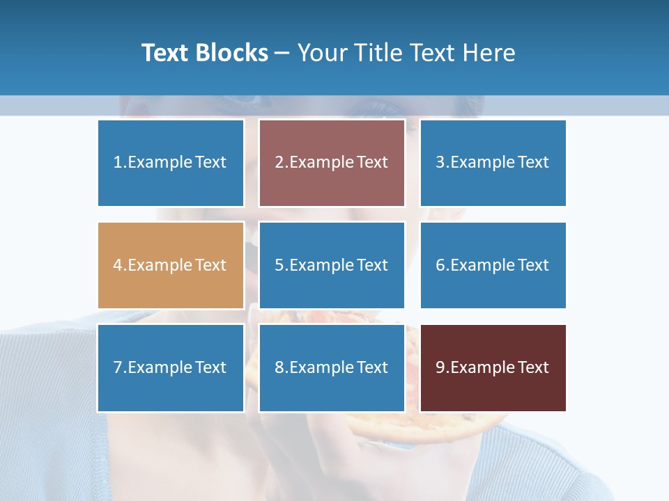 Diet White Only PowerPoint Template