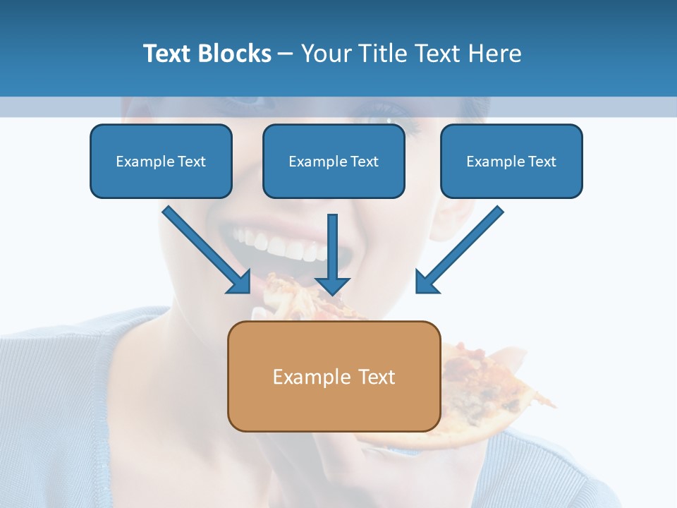 Diet White Only PowerPoint Template