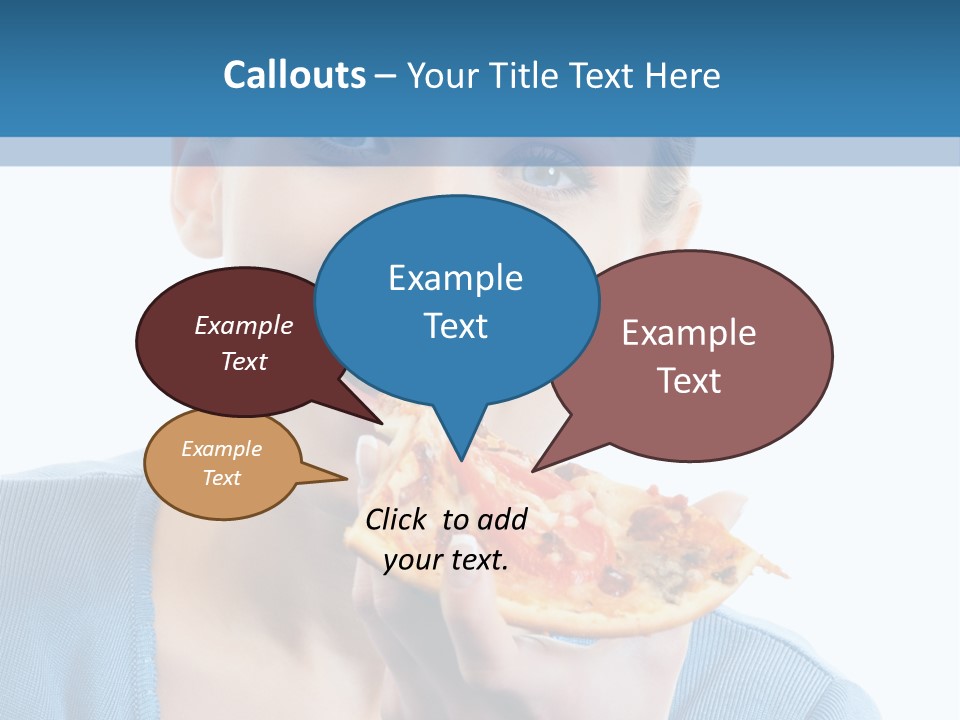 Diet White Only PowerPoint Template