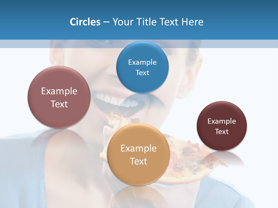 Diet White Only PowerPoint Template