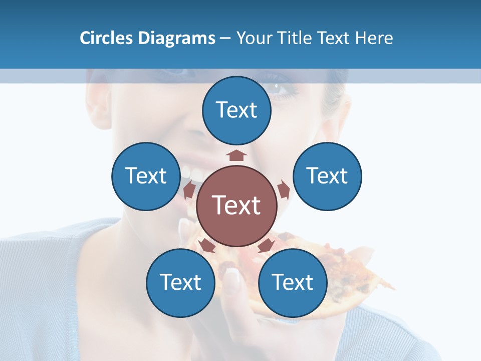 Diet White Only PowerPoint Template