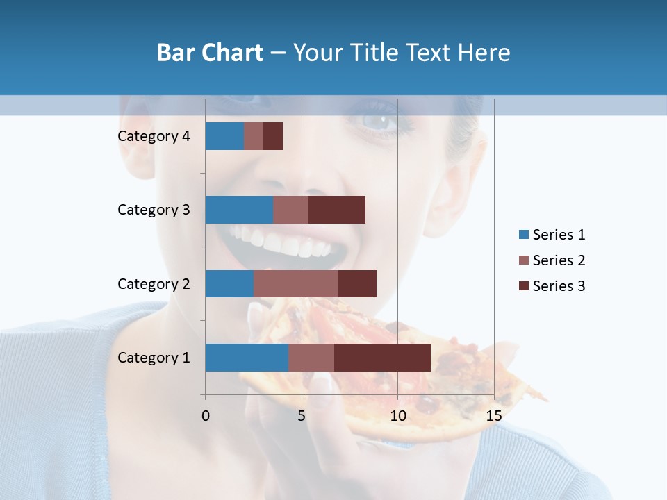 Diet White Only PowerPoint Template