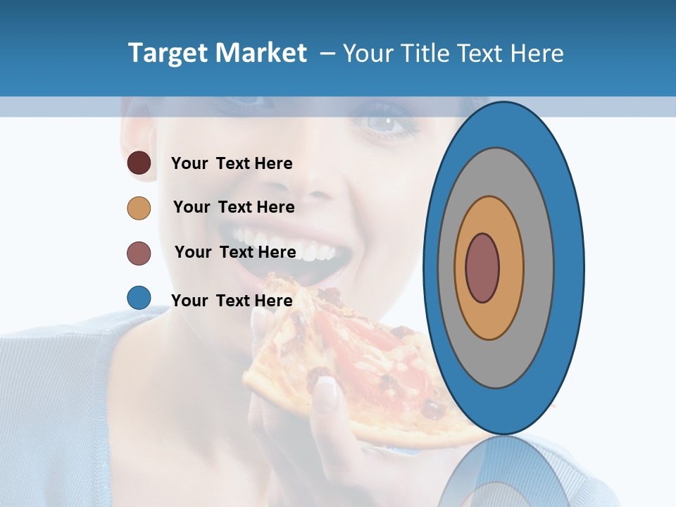 Diet White Only PowerPoint Template