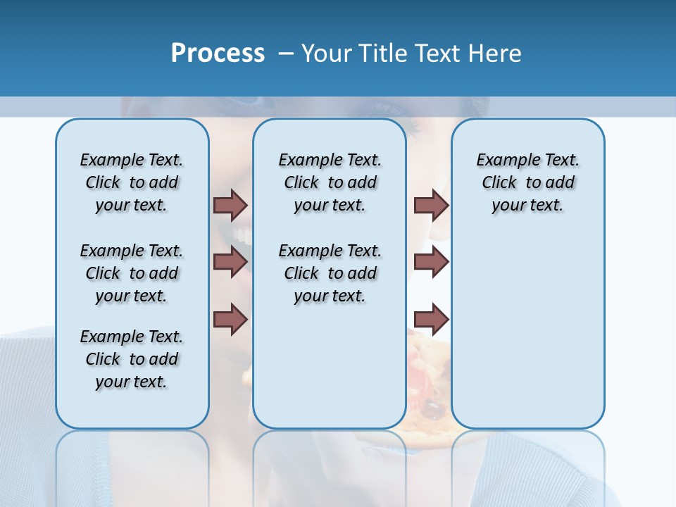 Diet White Only PowerPoint Template