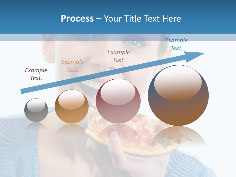 Diet White Only PowerPoint Template