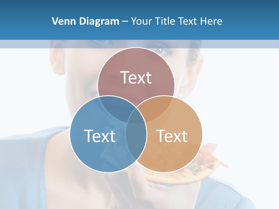 Diet White Only PowerPoint Template