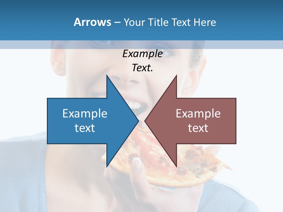 Diet White Only PowerPoint Template