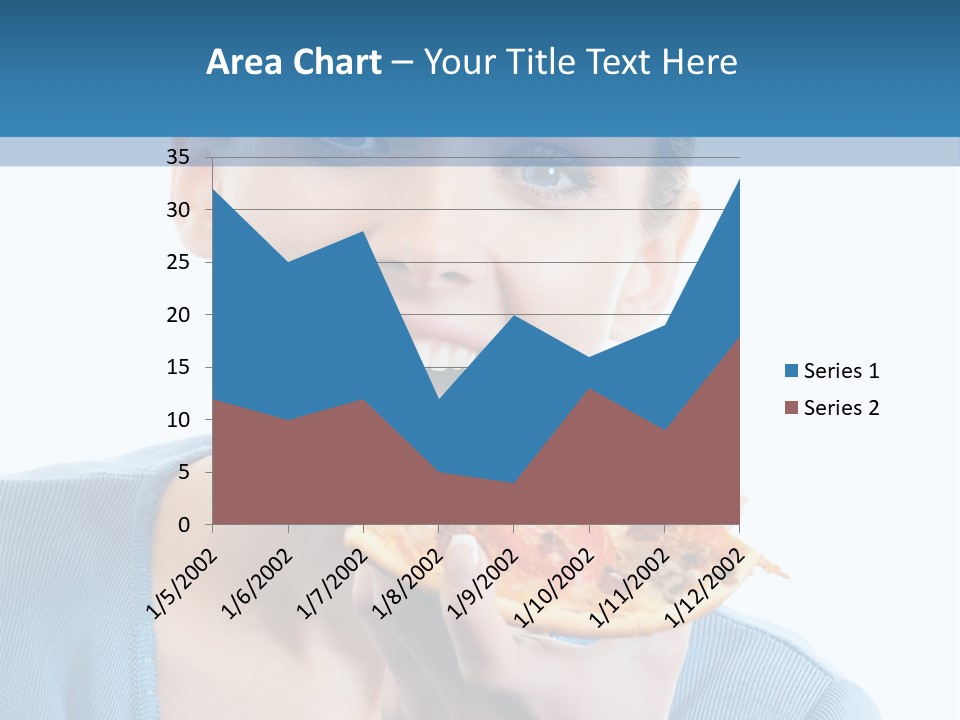 Diet White Only PowerPoint Template