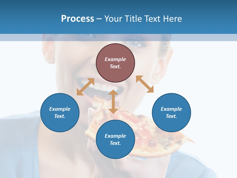 Diet White Only PowerPoint Template