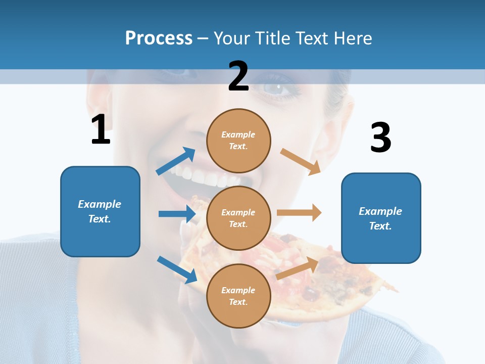 Diet White Only PowerPoint Template