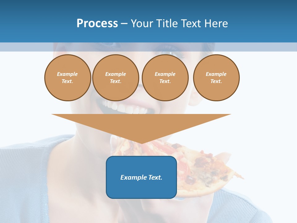 Diet White Only PowerPoint Template