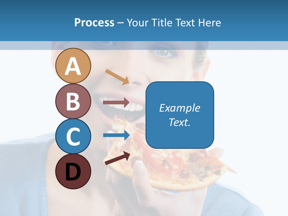 Diet White Only PowerPoint Template