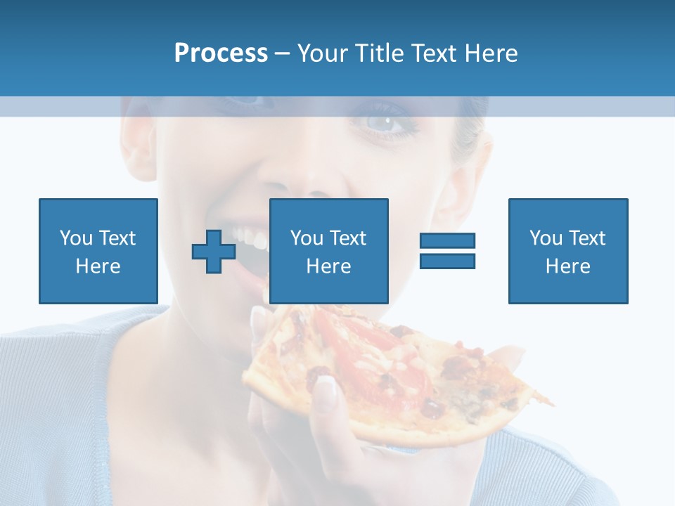 Diet White Only PowerPoint Template
