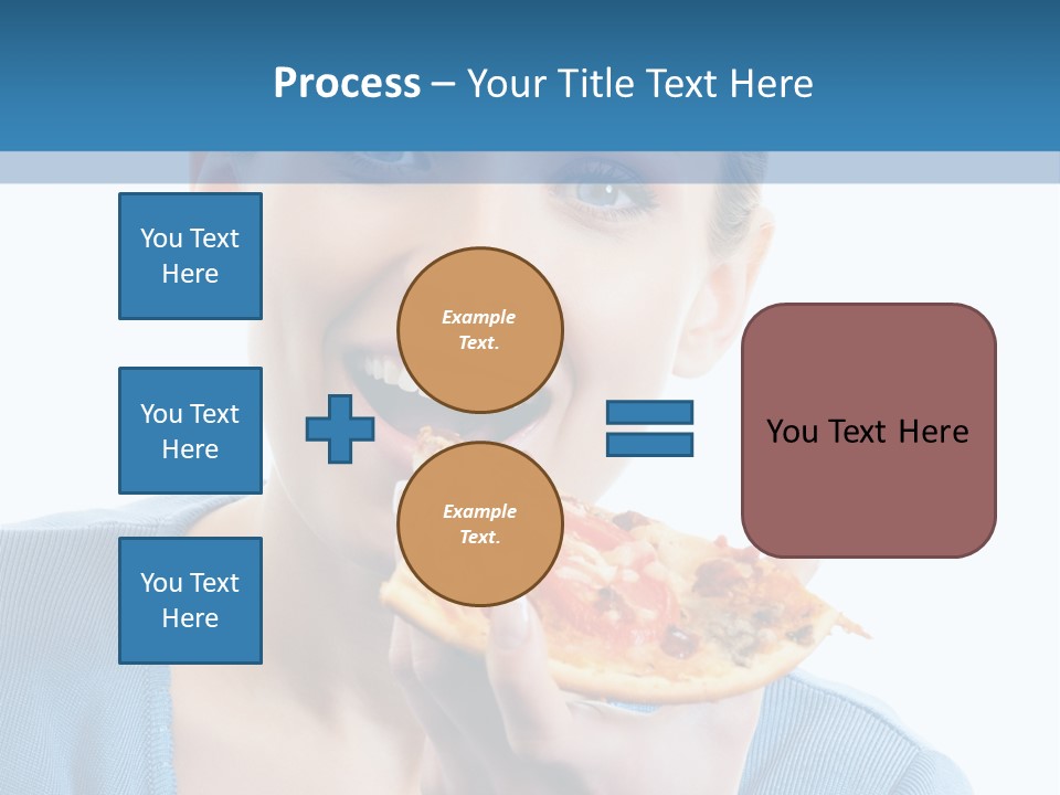Diet White Only PowerPoint Template