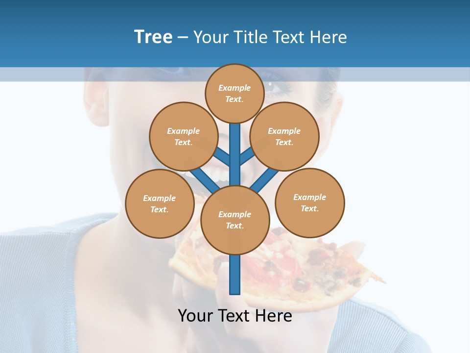 Diet White Only PowerPoint Template