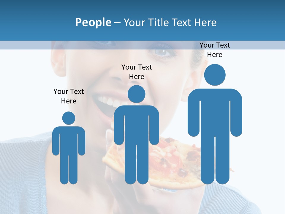 Diet White Only PowerPoint Template