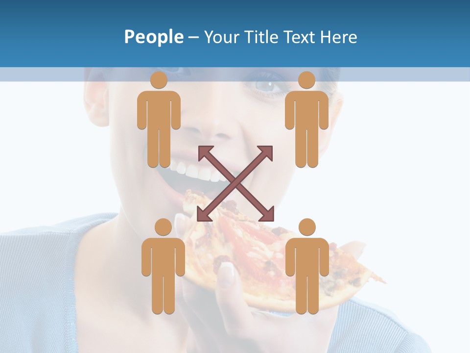 Diet White Only PowerPoint Template