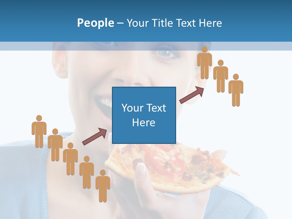 Diet White Only PowerPoint Template
