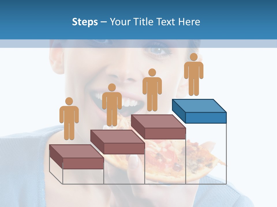 Diet White Only PowerPoint Template