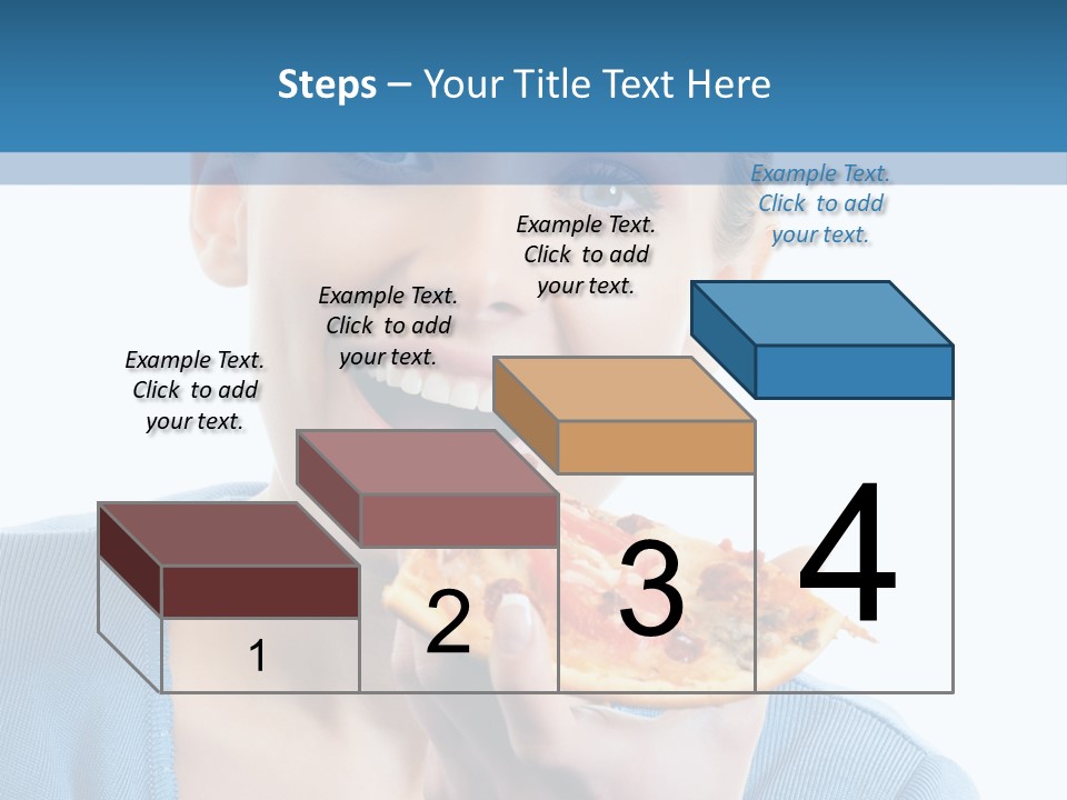 Diet White Only PowerPoint Template