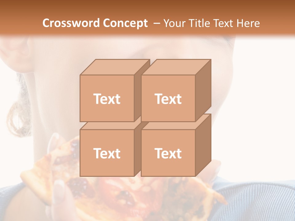 Out Healthy Face PowerPoint Template