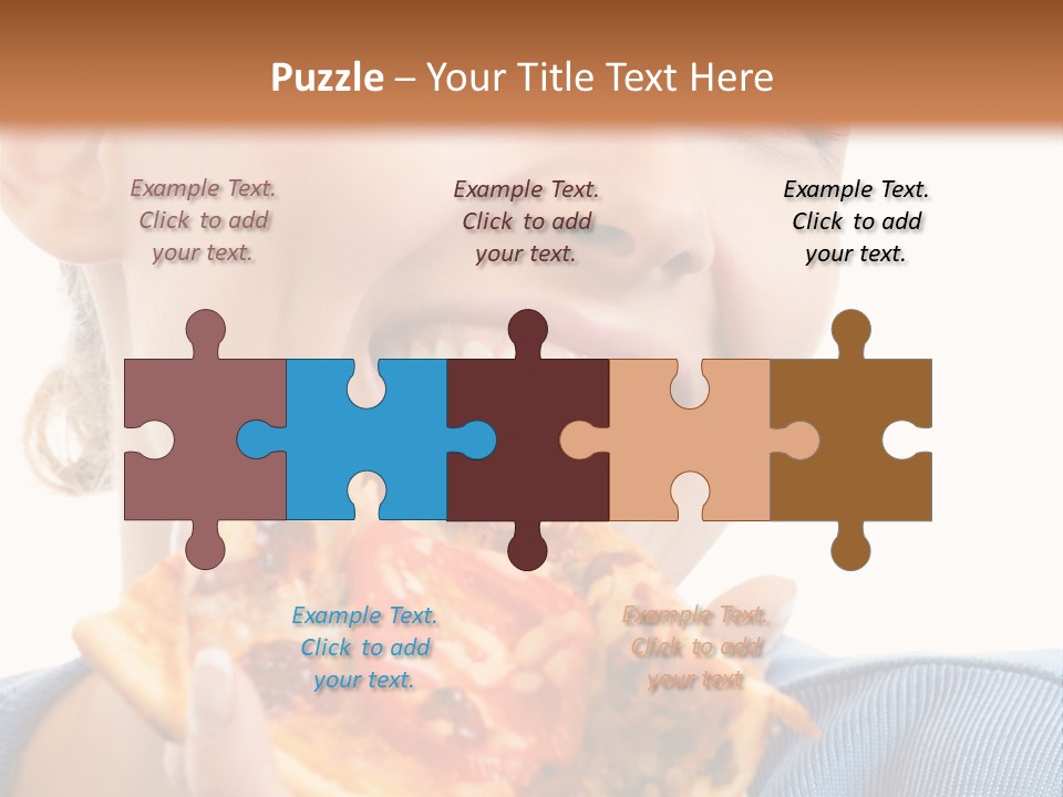 Out Healthy Face PowerPoint Template