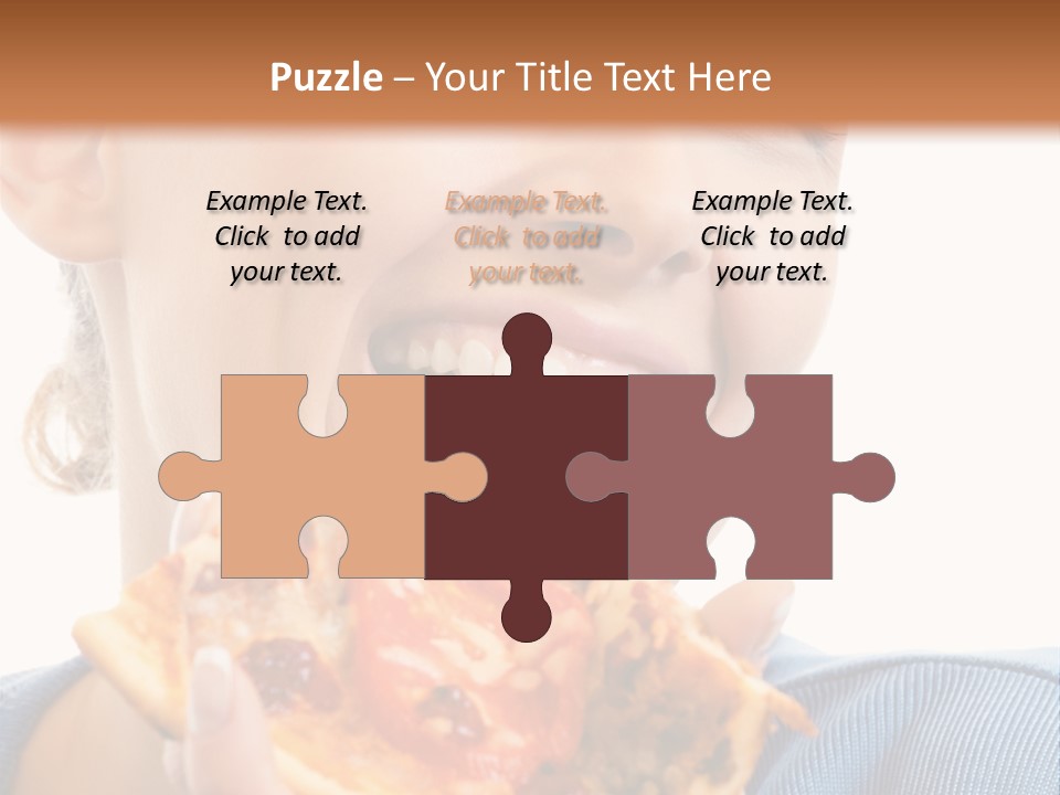 Out Healthy Face PowerPoint Template