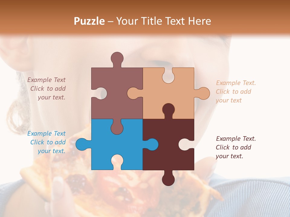 Out Healthy Face PowerPoint Template