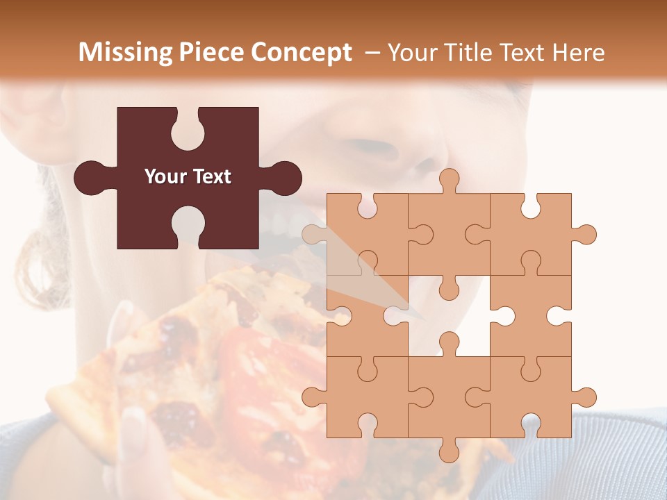 Out Healthy Face PowerPoint Template