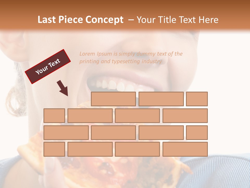 Out Healthy Face PowerPoint Template