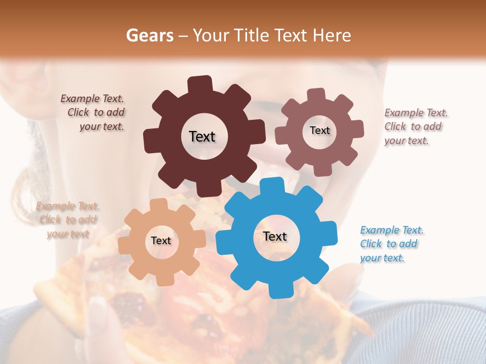 Out Healthy Face PowerPoint Template