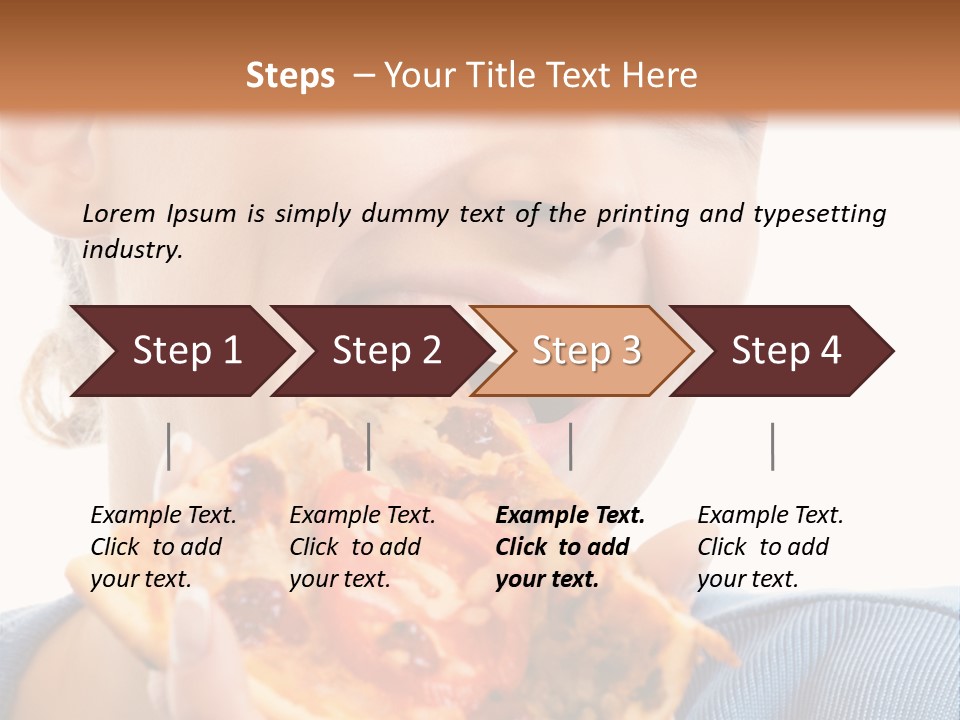 Out Healthy Face PowerPoint Template