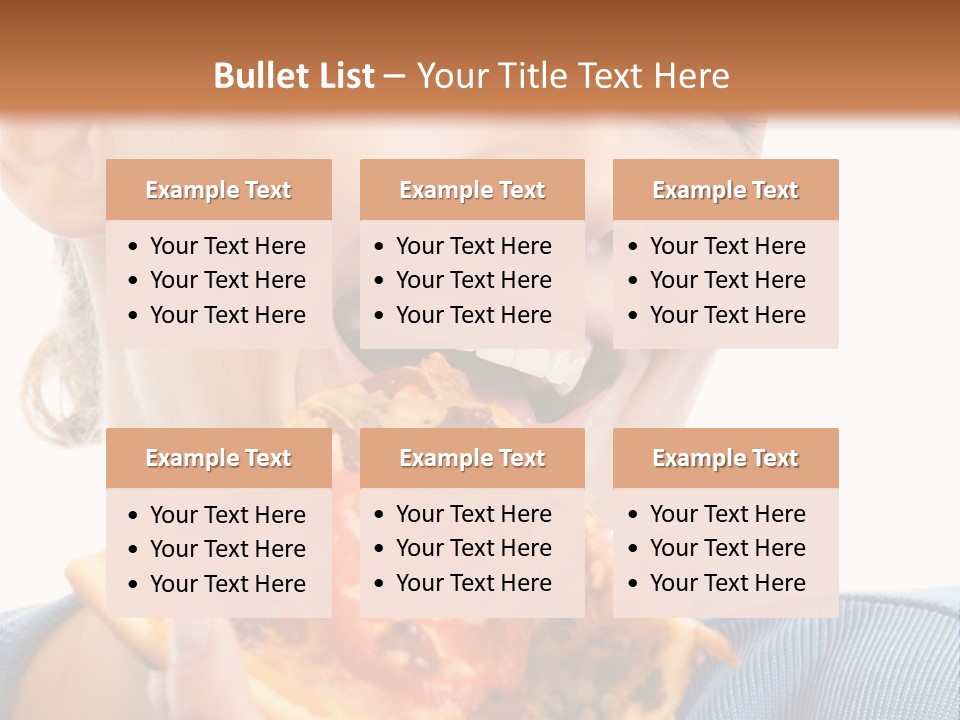 Out Healthy Face PowerPoint Template