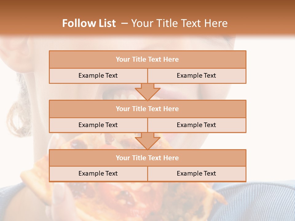 Out Healthy Face PowerPoint Template