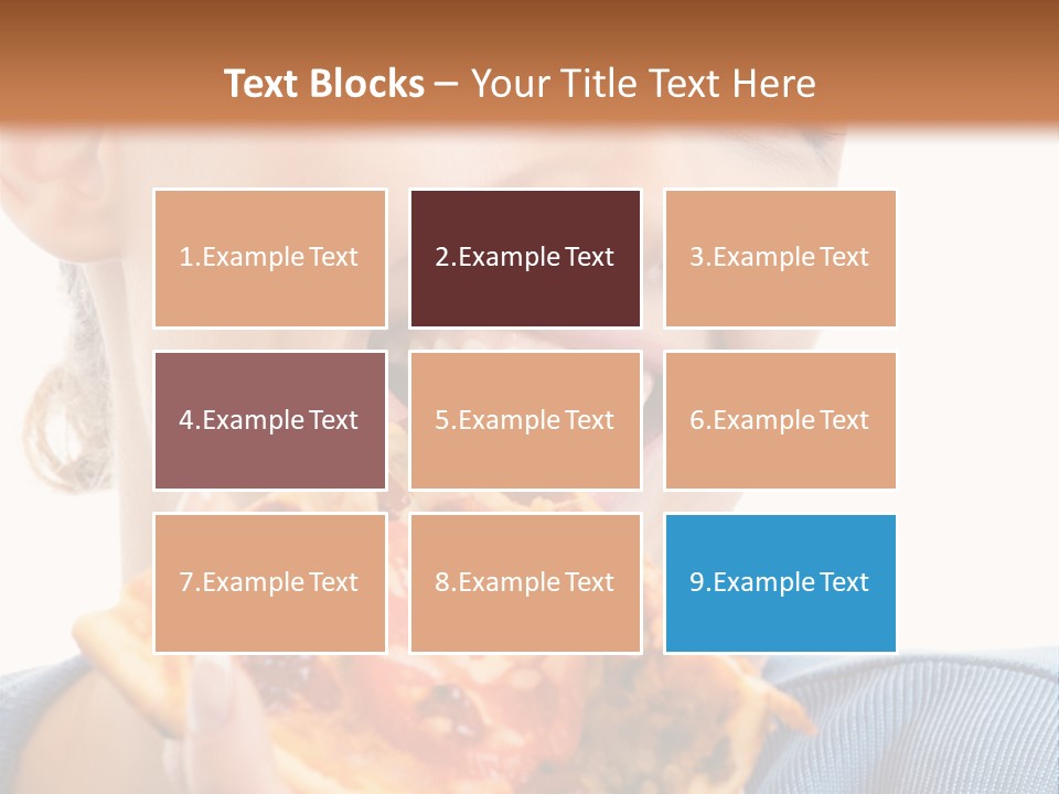 Out Healthy Face PowerPoint Template
