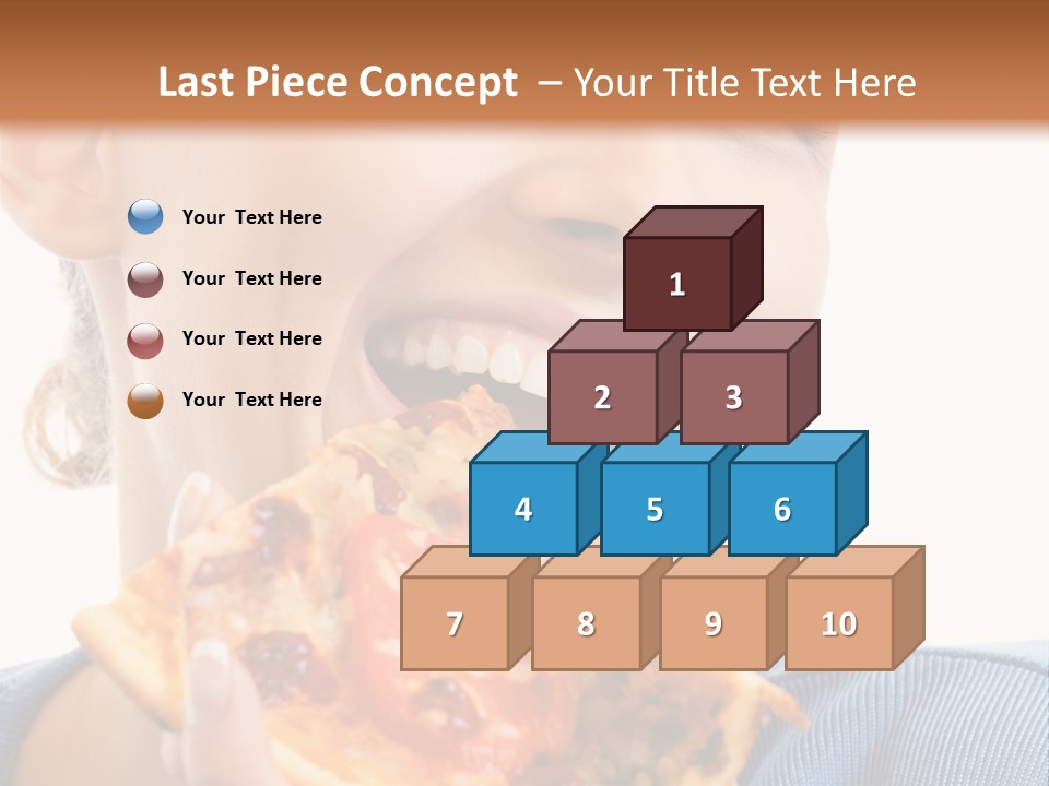 Out Healthy Face PowerPoint Template