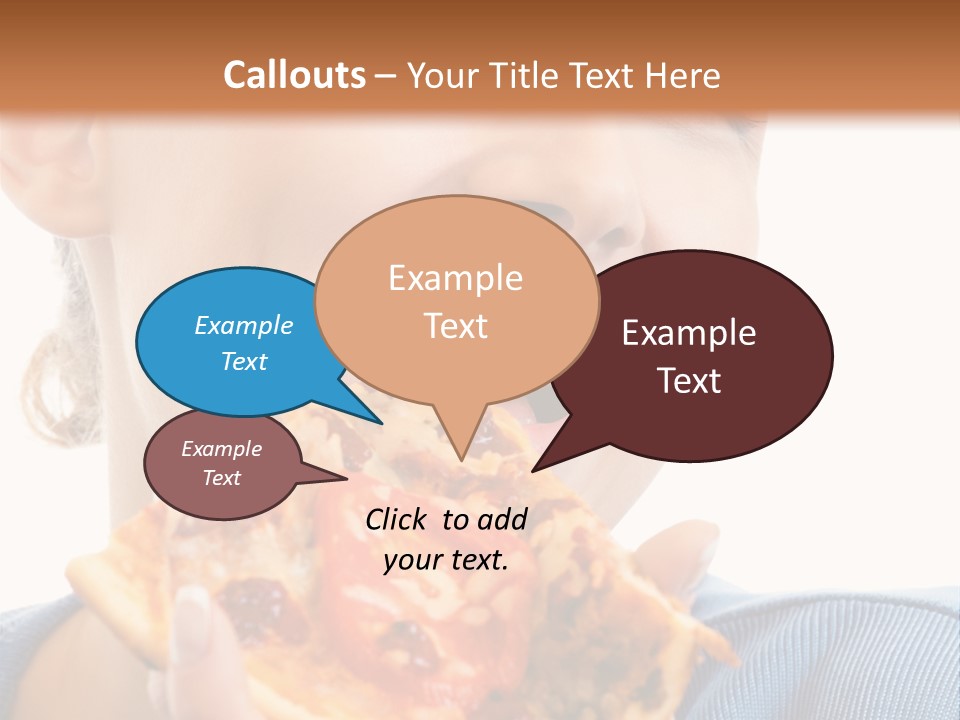 Out Healthy Face PowerPoint Template