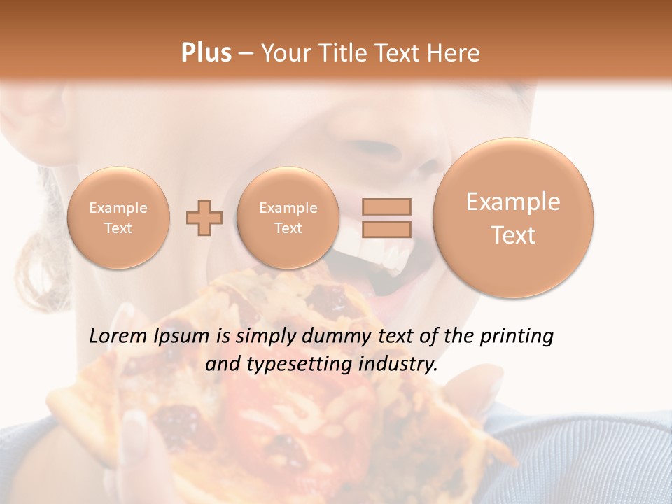 Out Healthy Face PowerPoint Template