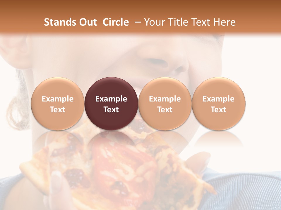 Out Healthy Face PowerPoint Template