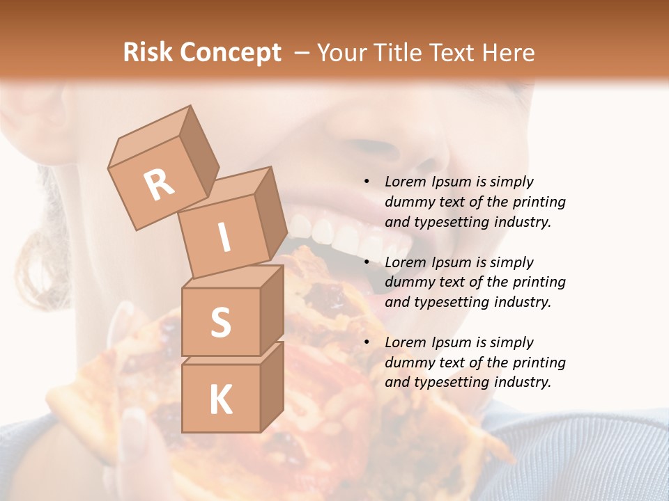 Out Healthy Face PowerPoint Template