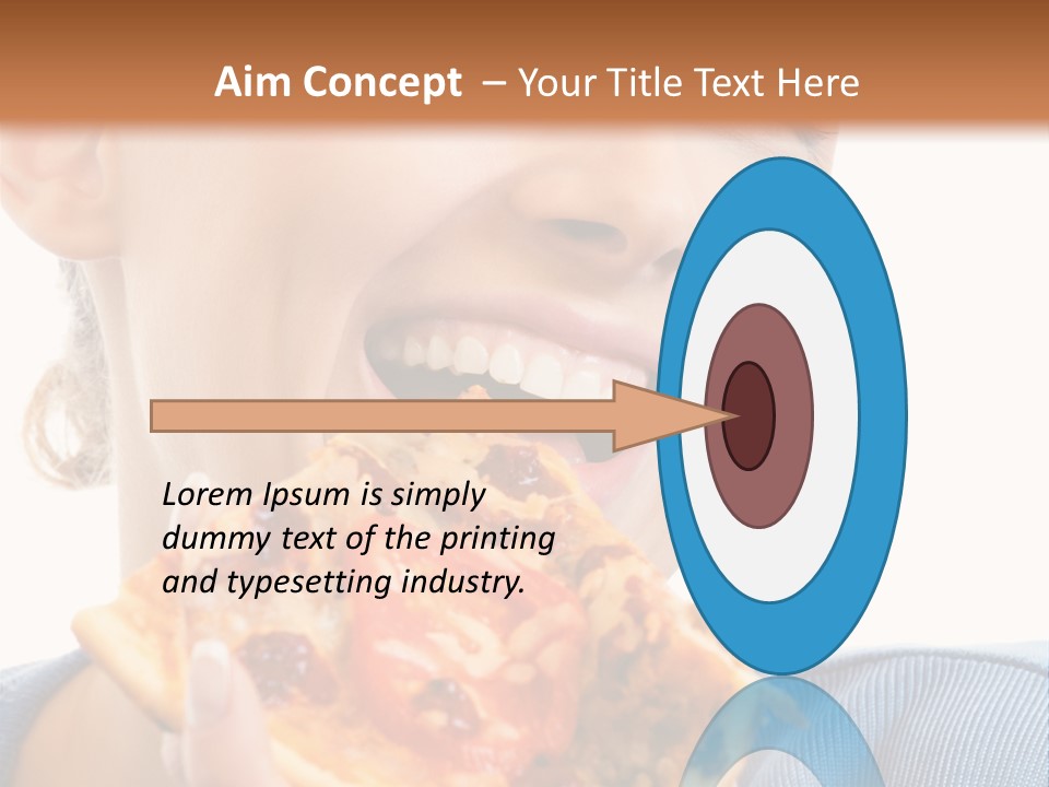 Out Healthy Face PowerPoint Template