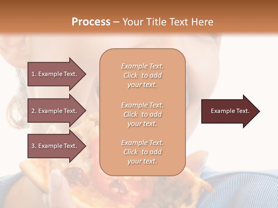 Out Healthy Face PowerPoint Template